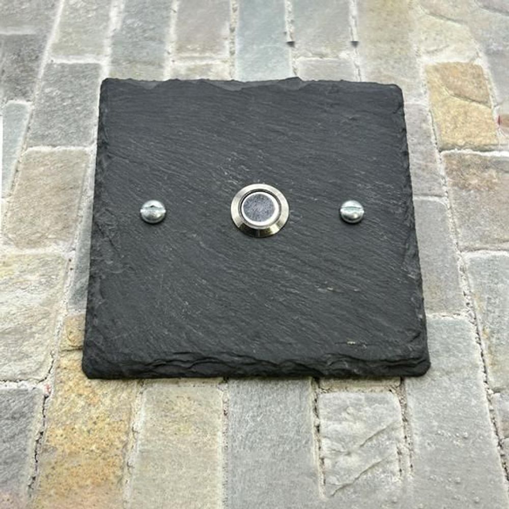 Decorative objects - Slate Square Doorbell - LA FÉE SONNETTE