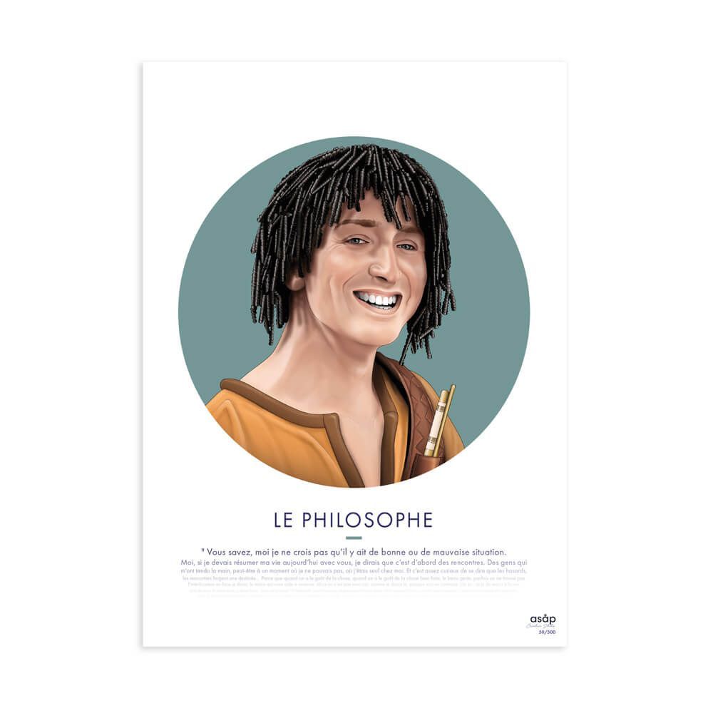 Poster - POSTER - THE PHILOSOPHER (limited edition) - ASÅP CREATIVE STUDIO
