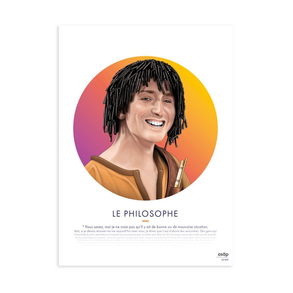 Poster - POSTER - THE PHILOSOPHER (limited edition) - ASÅP CREATIVE STUDIO