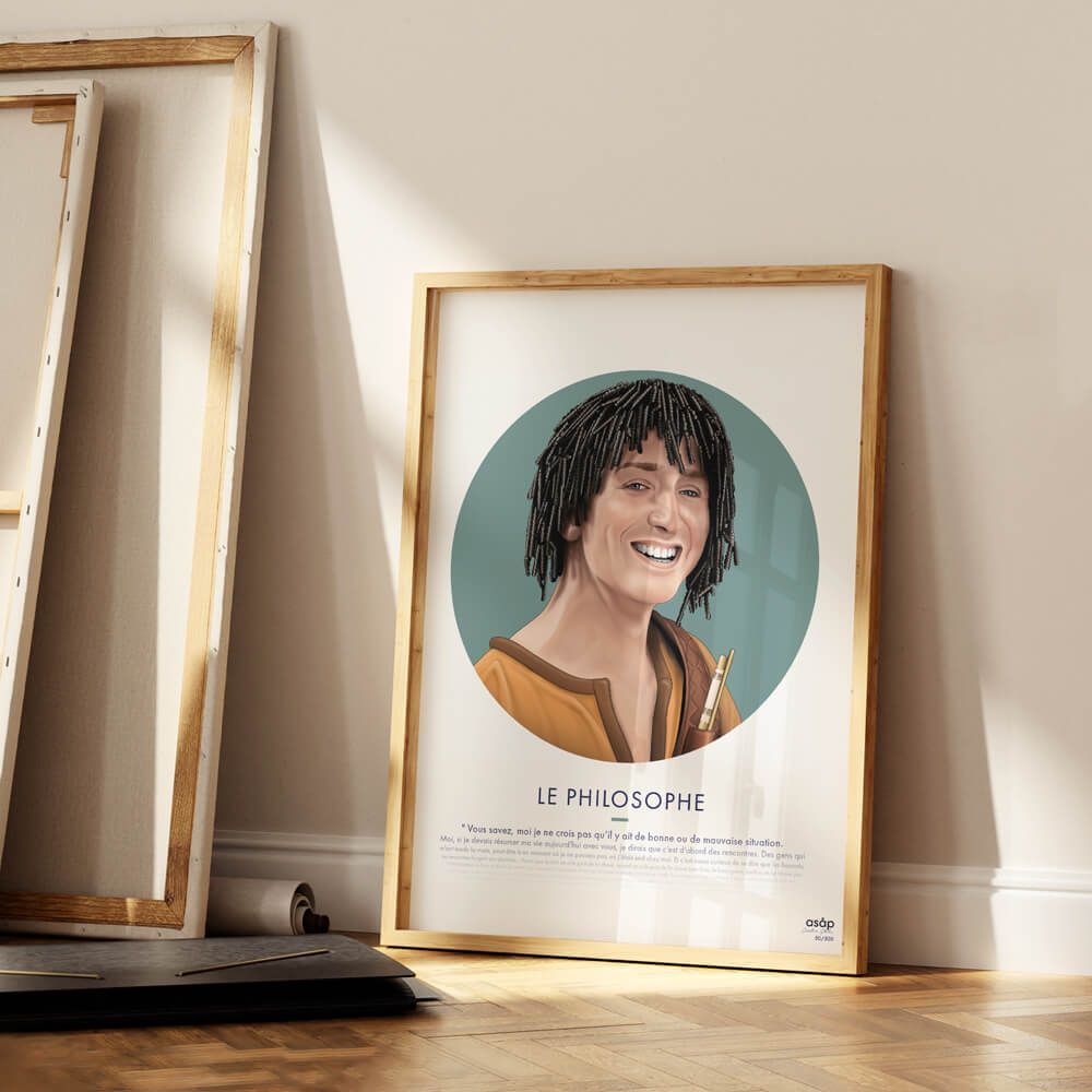Poster - POSTER - THE PHILOSOPHER (limited edition) - ASÅP CREATIVE STUDIO