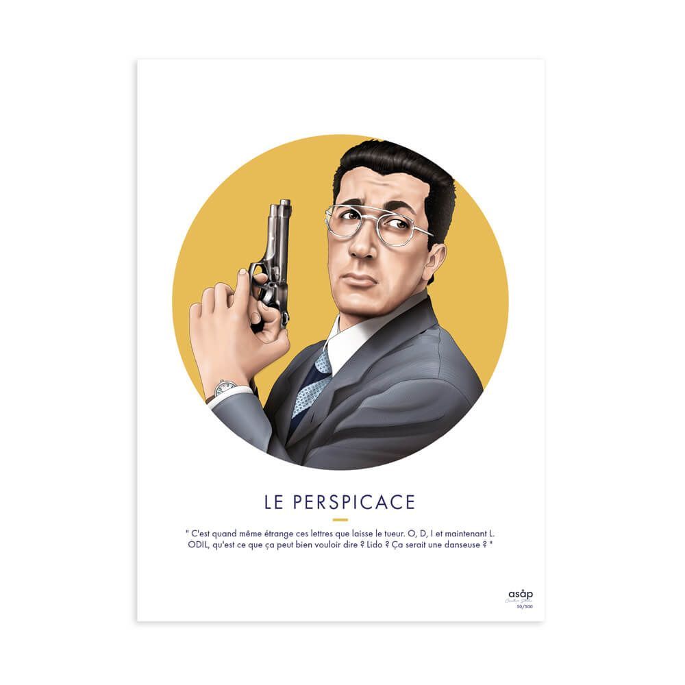 Affiches - AFFICHE - LE PERSPICACE (édition limitée) - ASÅP CREATIVE STUDIO