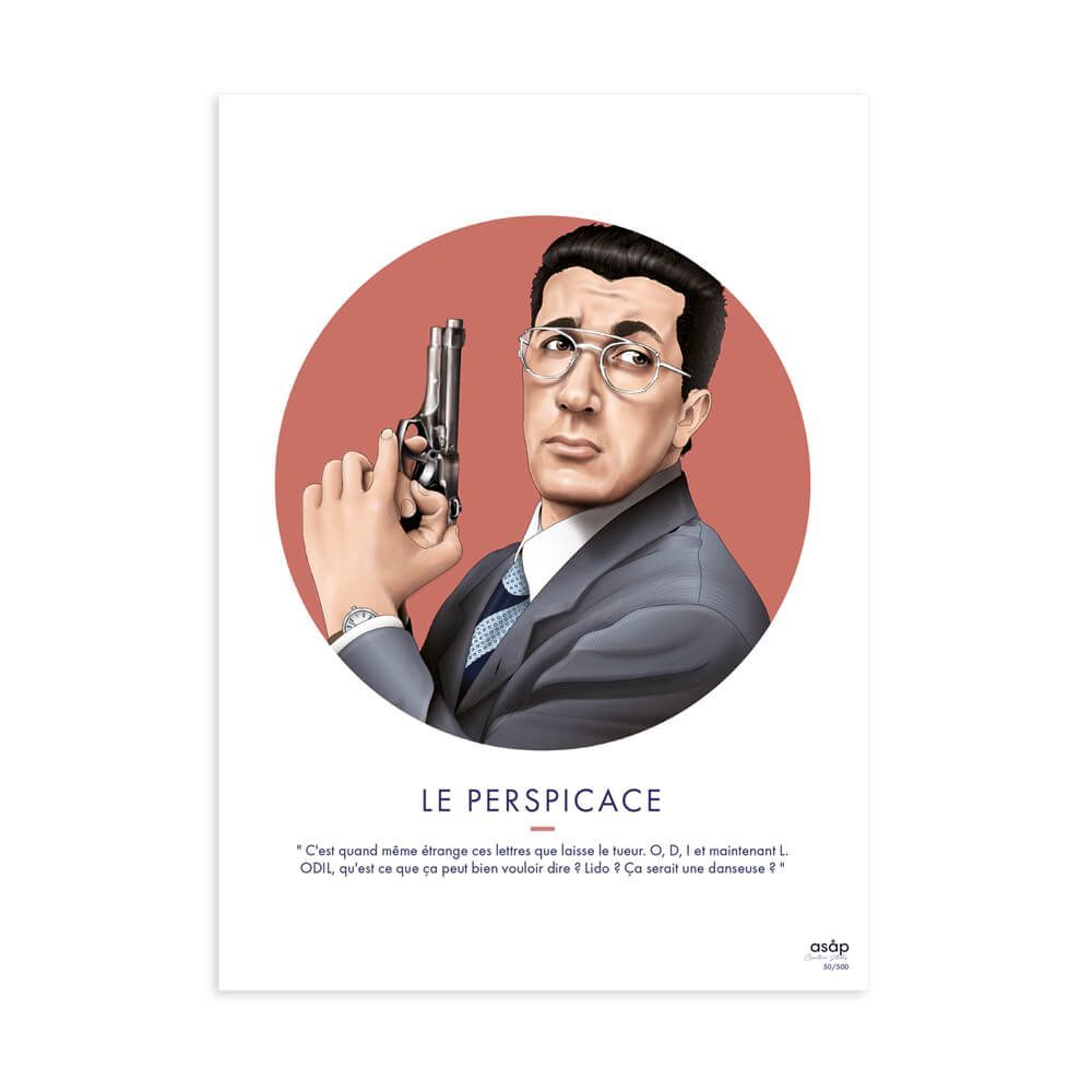 Affiches - AFFICHE - LE PERSPICACE (édition limitée) - ASÅP CREATIVE STUDIO