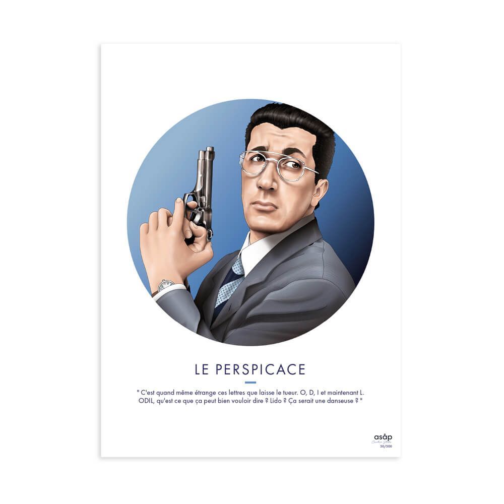 Affiches - AFFICHE - LE PERSPICACE (édition limitée) - ASÅP CREATIVE STUDIO
