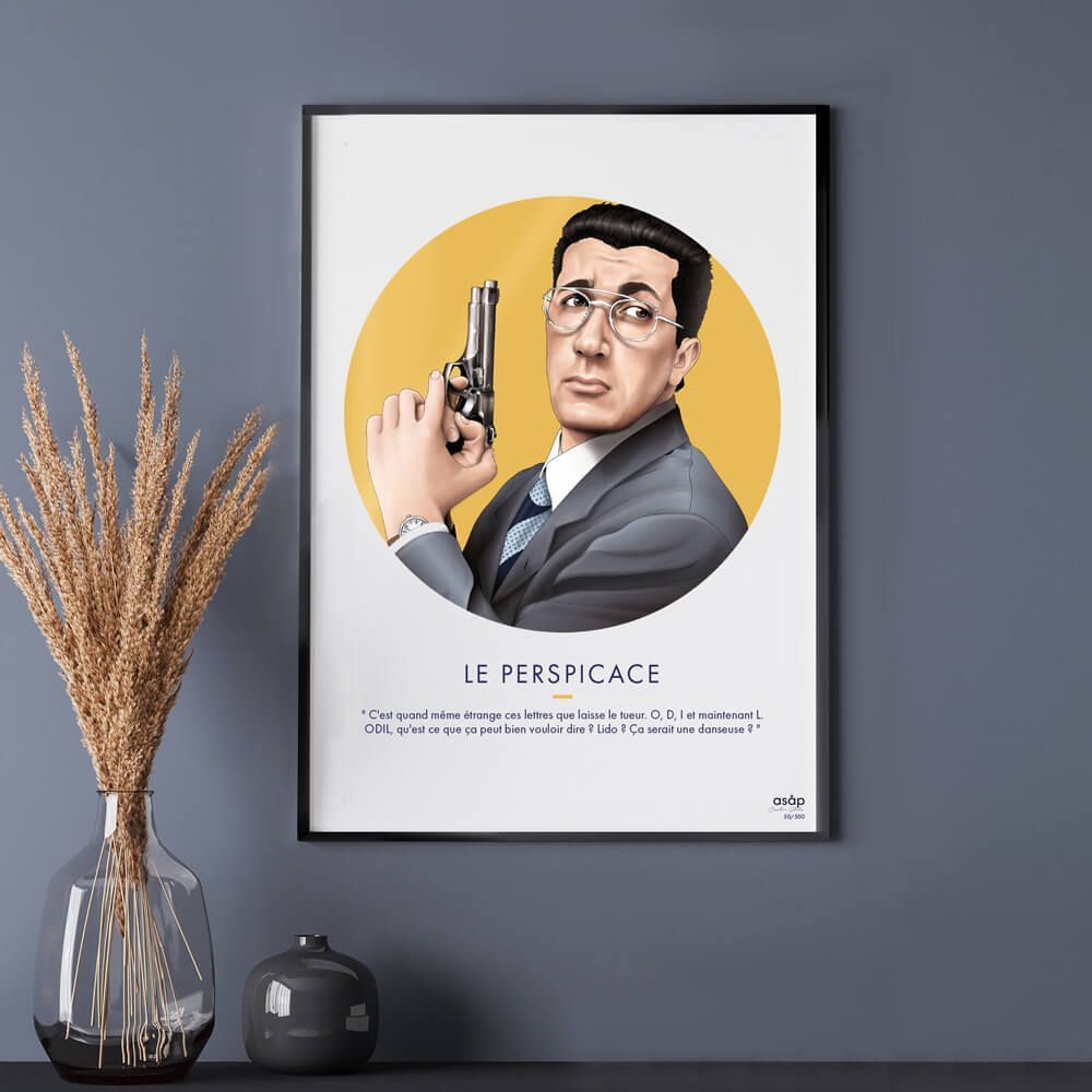 Affiches - AFFICHE - LE PERSPICACE (édition limitée) - ASÅP CREATIVE STUDIO