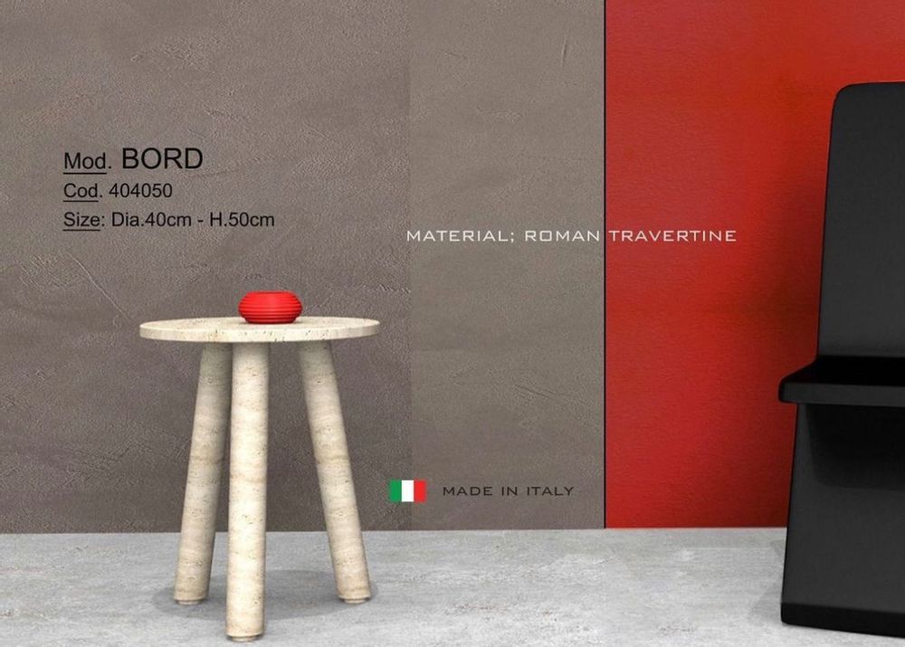 Coffee tables - TRAVERTINE COFFEE TABLE - BORD COLLECTION - EUROMARMI STORE