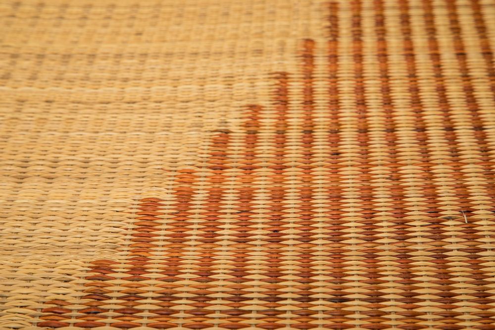 Tapis design - Tapis de couloir NEBETTI TWIN 1 - LA FIBRE ARTISANALE