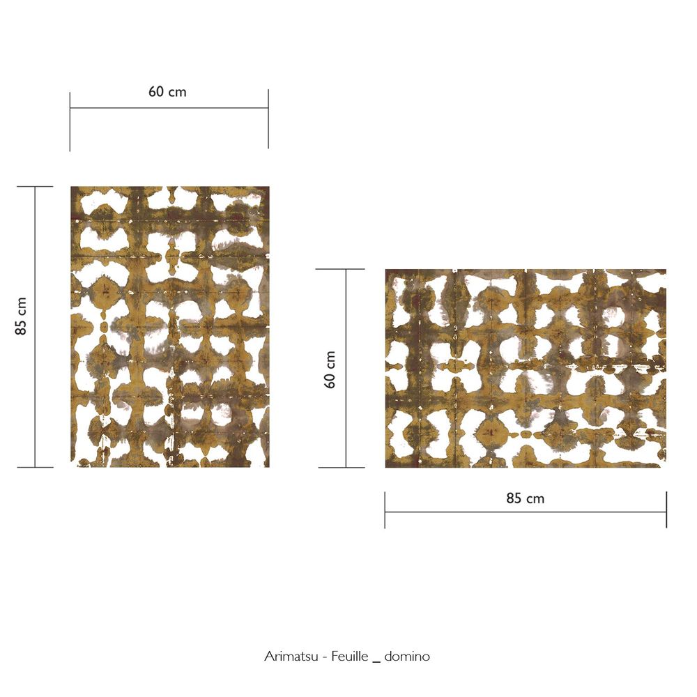 Wallpaper - ARIMATSU Wallpaper - Domino sheet - LAUR MEYRIEUX COLLECTION