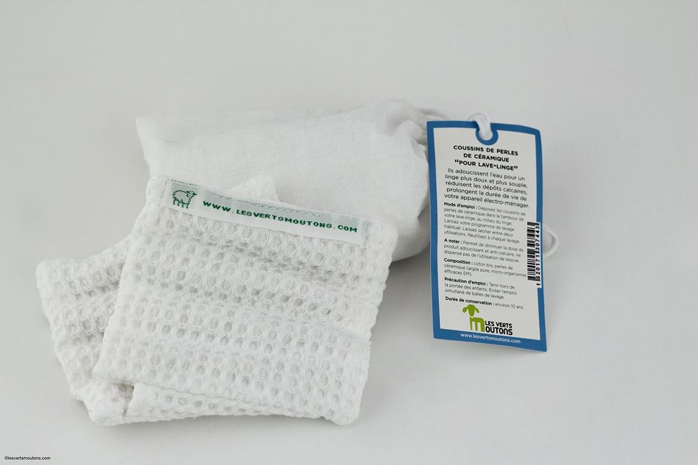 Gifts - Cushion of 40 EM ceramic beads for CERA'LL washing machine - LES VERTS MOUTONS