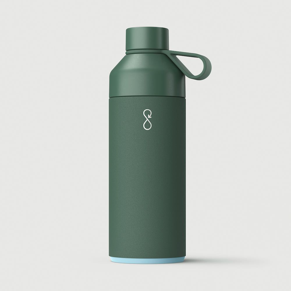 Cadeaux - "Ocean Bottle" la gourde originale (1L) - Vert forêt - OCEAN BOTTLE