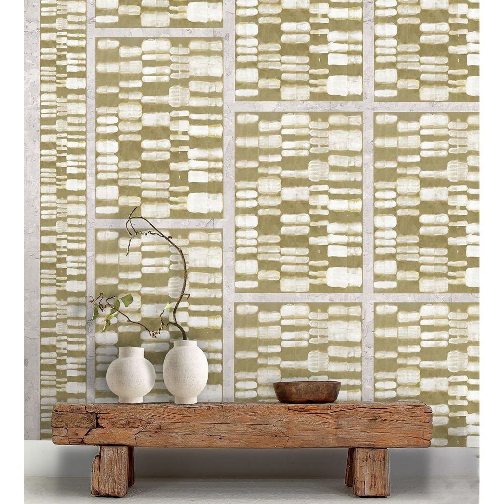 Wallpaper - NIKARI Wallpaper - Domino sheet - LAUR MEYRIEUX COLLECTION