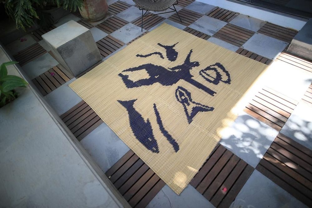 Design carpets - Rug BHAR - LA FIBRE ARTISANALE