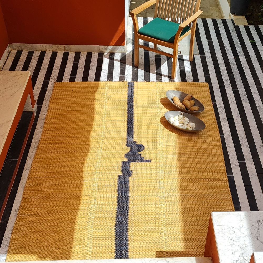 Design carpets - Rug JENOUB - LA FIBRE ARTISANALE