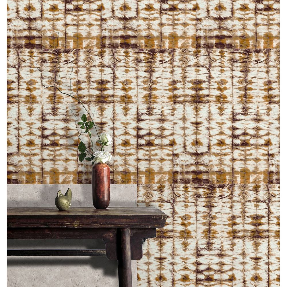 Papiers peints - Papier Peint PLEATS - Feuille-domino - LAUR MEYRIEUX COLLECTION