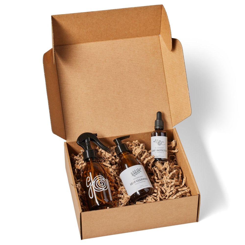 Accessoires de jardinage - KIT DE NETTOYAGE ET DE PROTECTION DES PLANTES - HOUSE PLANT SPA | Coffret cadeau - GENEROSA