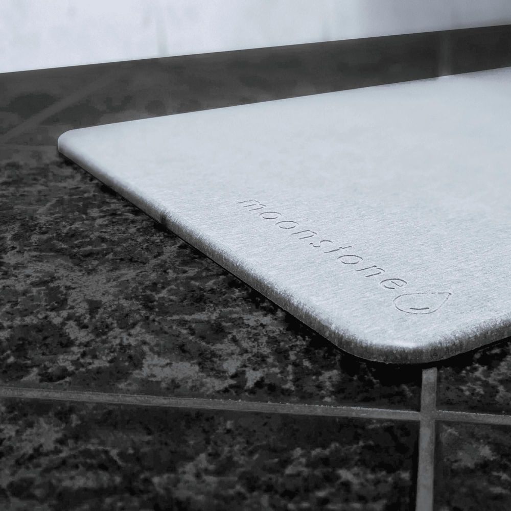 Autres tapis - Tapis de bain en pierre absorbante anti dérapant sans odeur anti moisissure diatomite noir gris blanc - OSNA