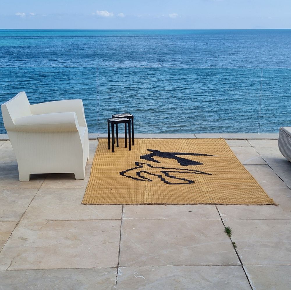 Tapis design - Tapis Fait Main ASFOUR - LA FIBRE ARTISANALE