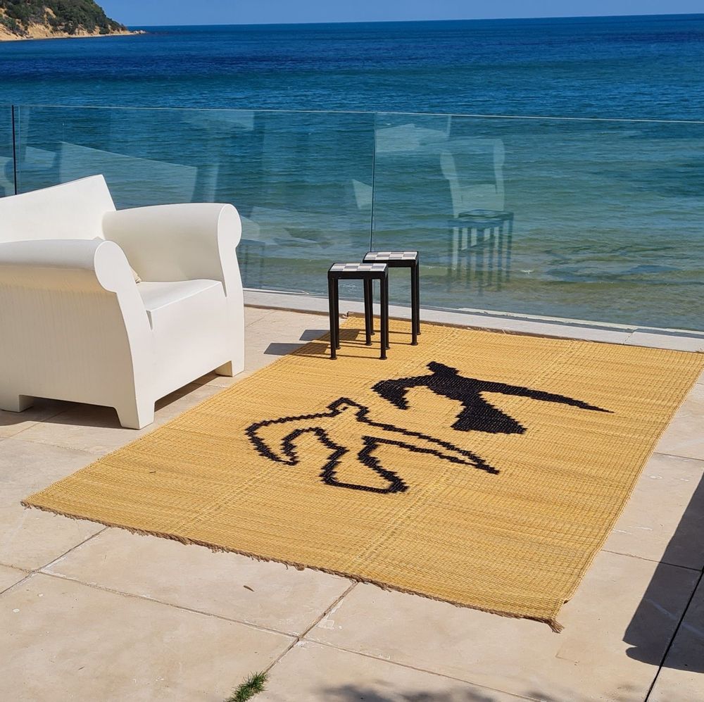 Tapis design - Tapis Fait Main ASFOUR - LA FIBRE ARTISANALE