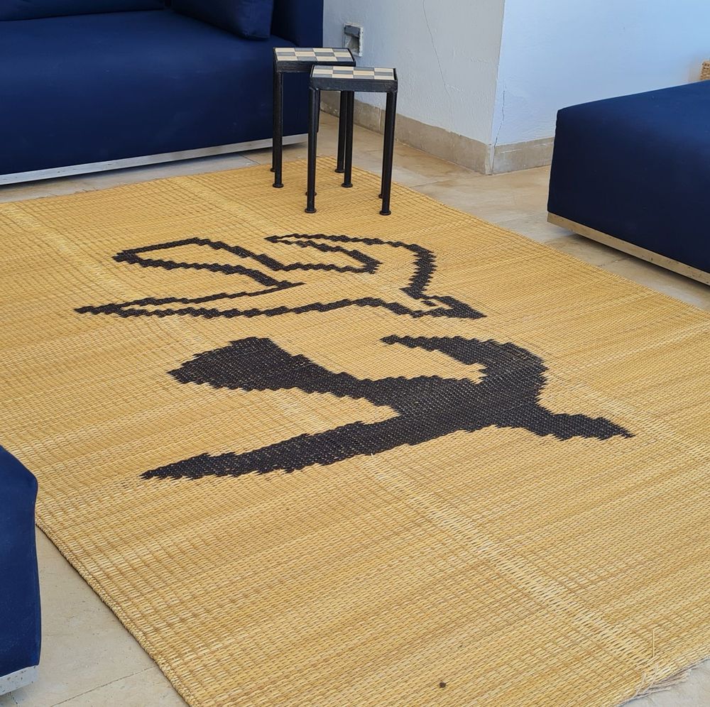 Tapis design - Tapis Fait Main ASFOUR - LA FIBRE ARTISANALE
