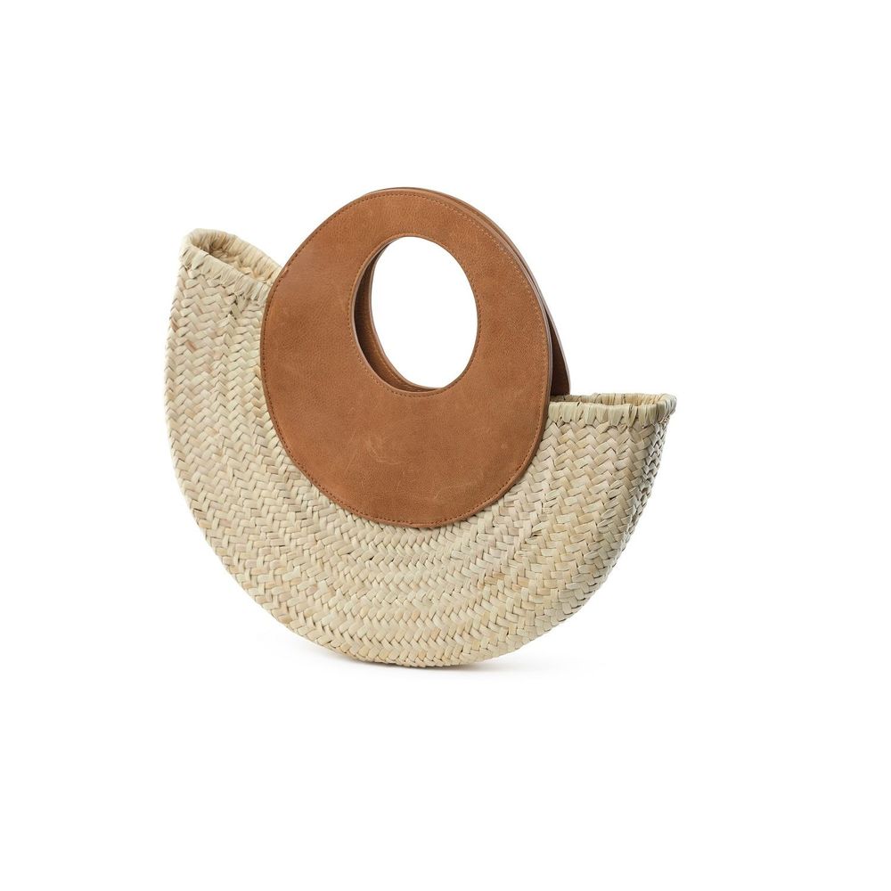 Shopping baskets - MOON basket - LA FIBRE ARTISANALE