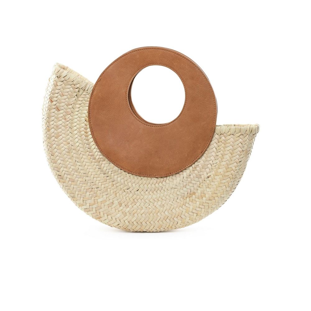 Shopping baskets - MOON basket - LA FIBRE ARTISANALE
