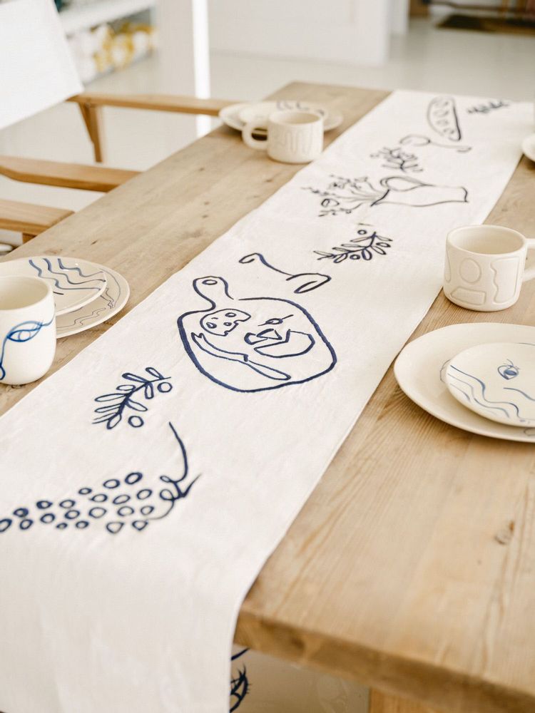 Linge de table textile - THE TABLE RUNNER - BUSINESS & PLEASURE CO.