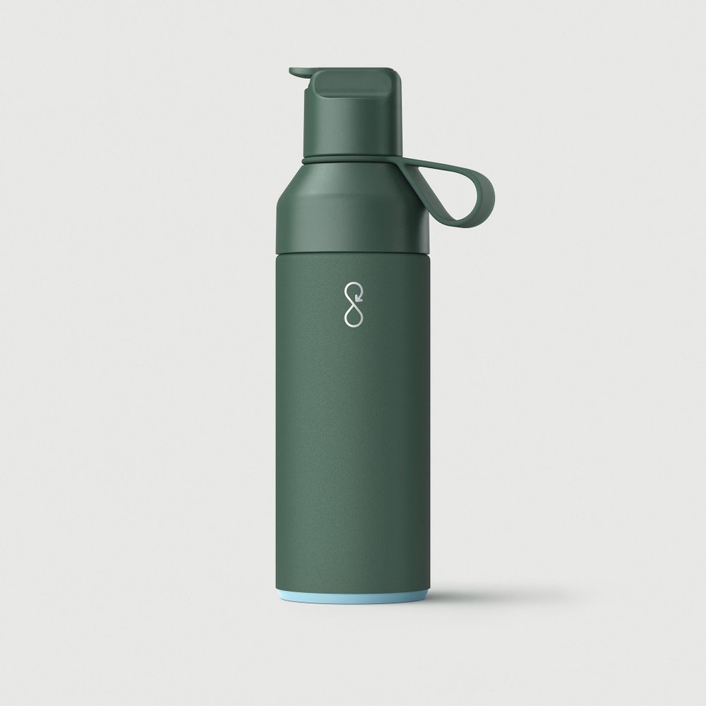 Food storage - "Ocean Bottle” the GO bottle (500ml) - Forest green - OCEAN BOTTLE