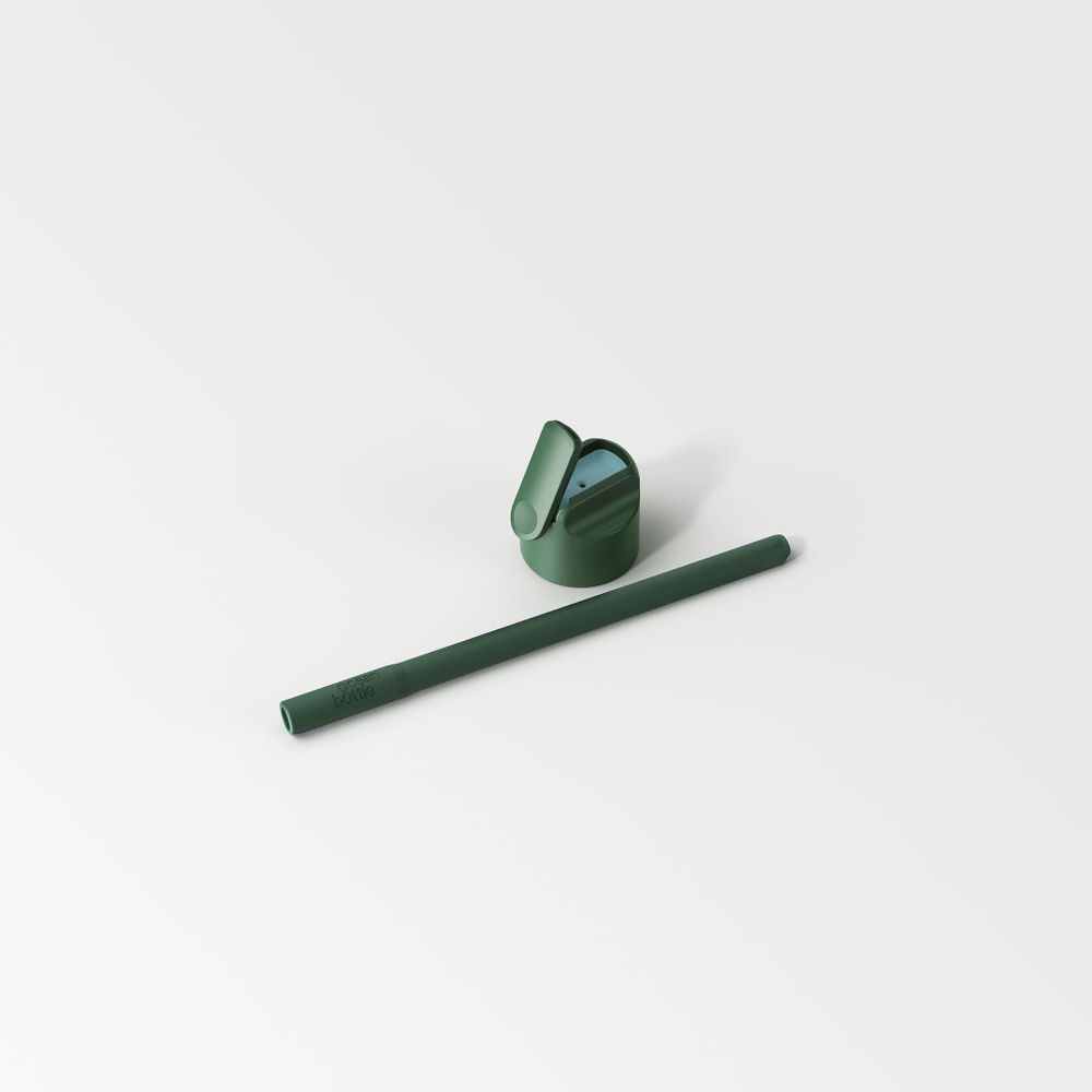 Food storage - "Ocean Bottle” the GO bottle (500ml) - Forest green - OCEAN BOTTLE