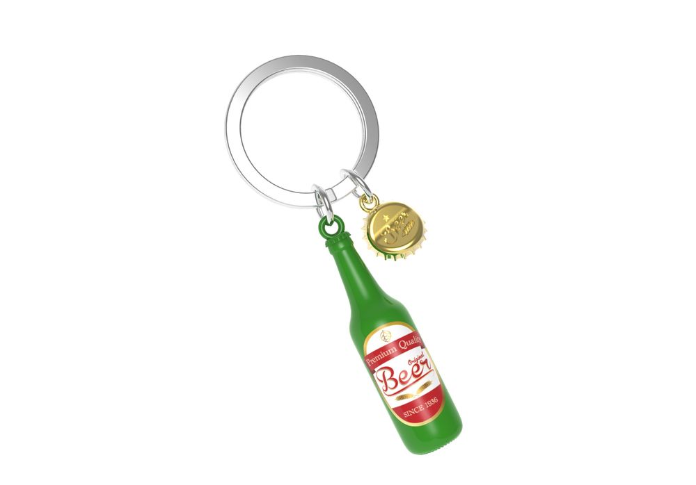 Cadeaux - Bouteille de bière verte - METALMORPHOSE