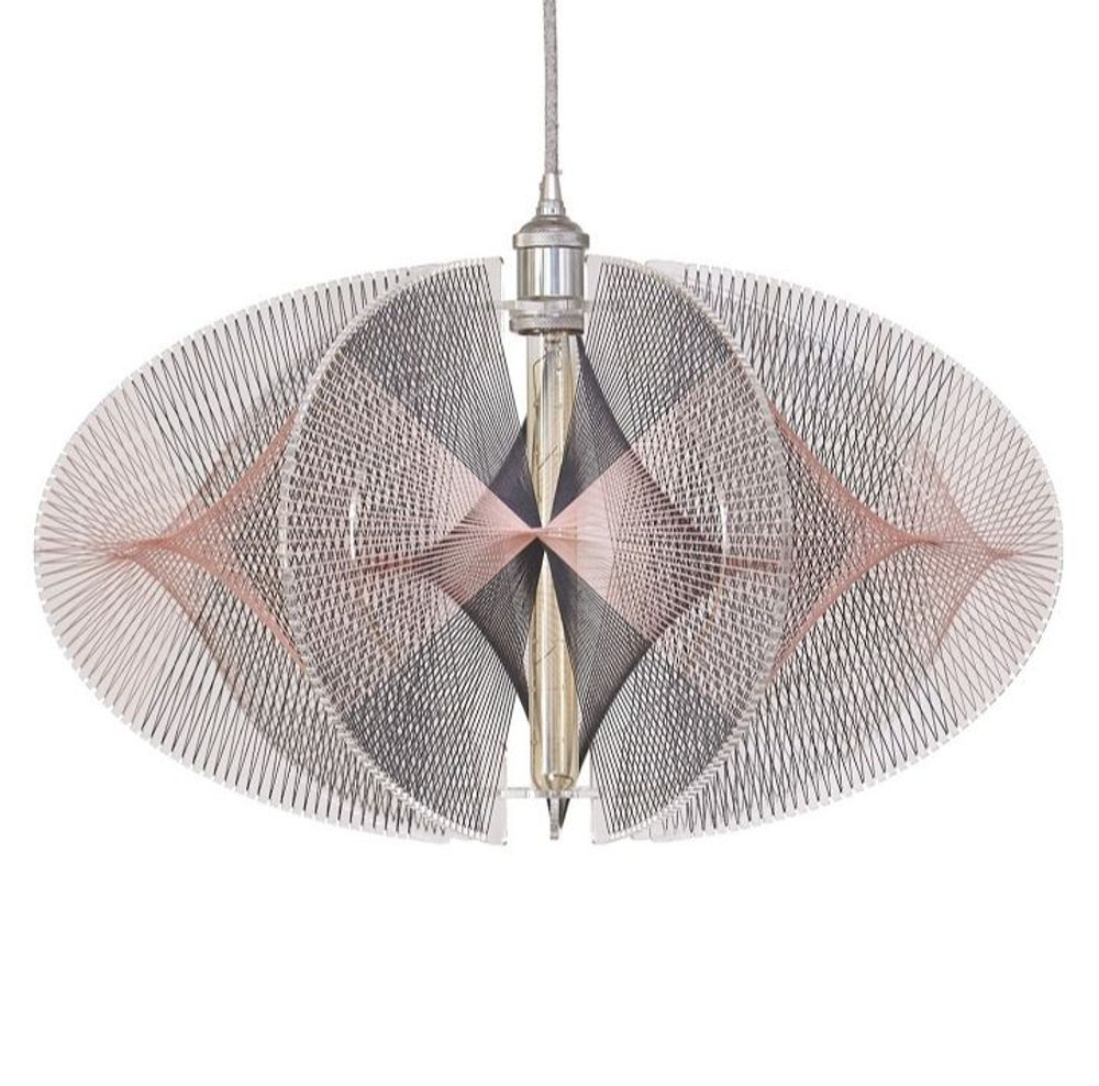 Hanging lights - Pending lamp AINAVA L plexiglass - VASSARA LAMPS
