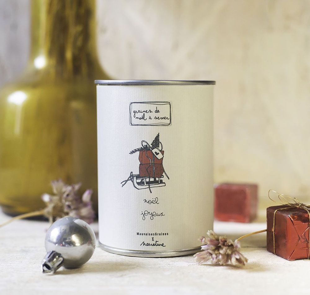 Gifts - Seed kit\" Merry Christmas\ " - MAUVAISES GRAINES