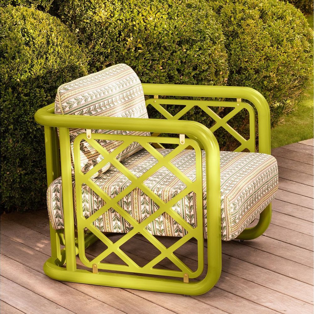 Lawn armchairs - French Garden Armchair - ref. 215 - MOISSONNIER