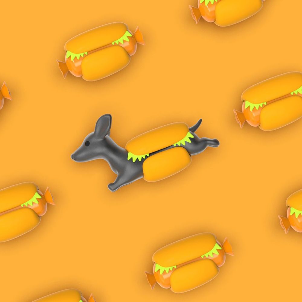 Gifts - 'hot dog' bread - METALMORPHOSE