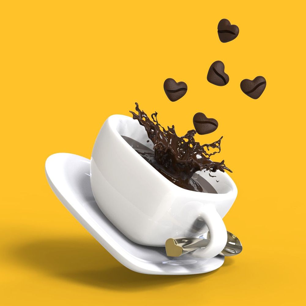 Cadeaux - Porte-clés Love Coffee - METALMORPHOSE
