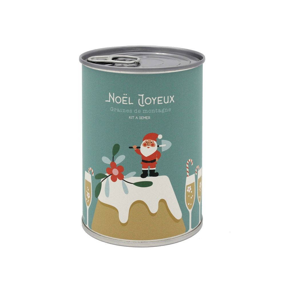 Gifts - Seed kit\" Merry Christmas (cake)\” Made in France - MAUVAISES GRAINES