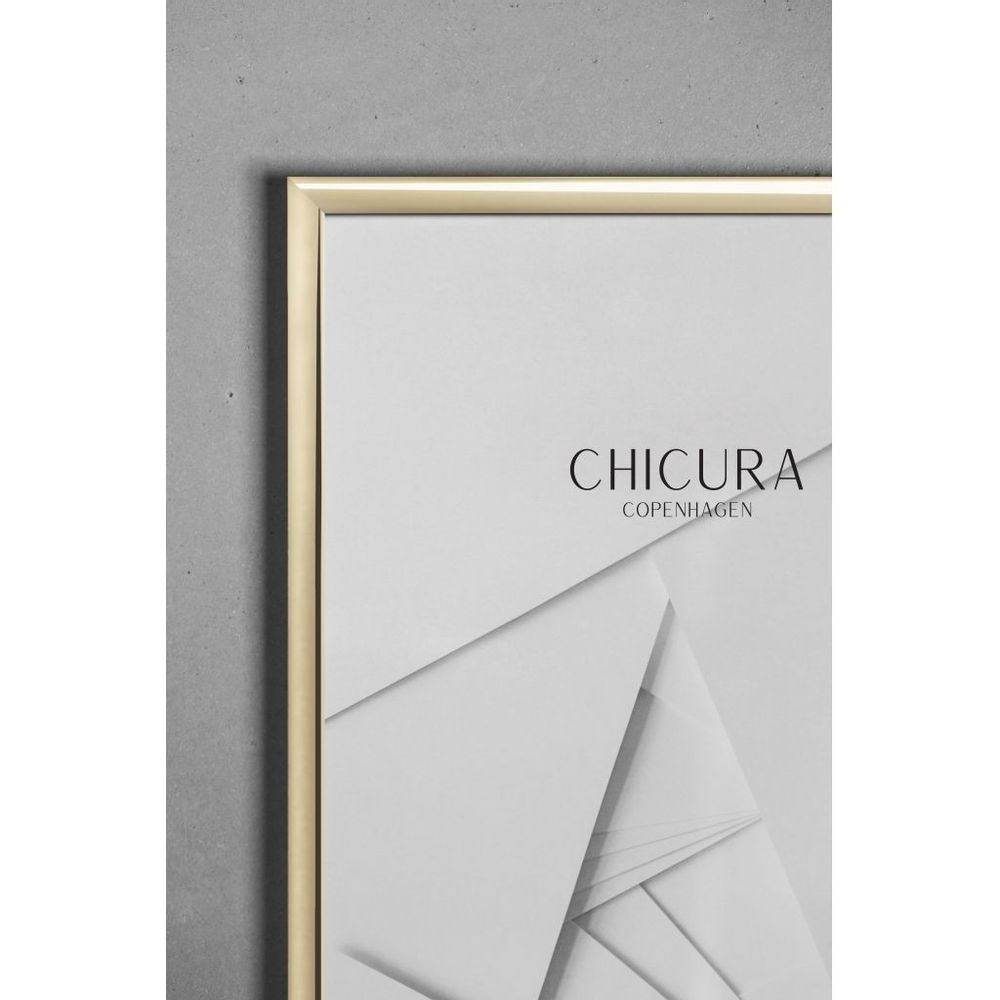 Frames - Alu Frame E Golden - Glass - CHICURA COPENHAGEN