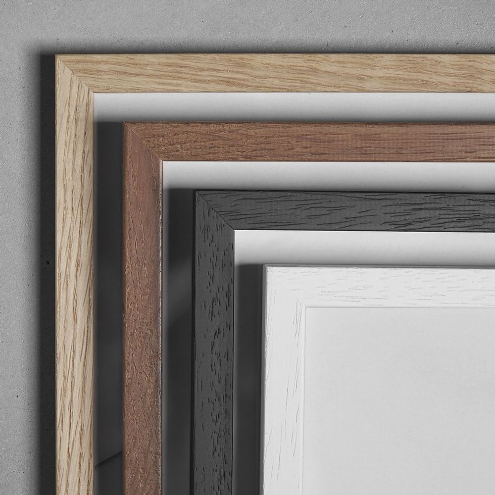 Frames - Wooden Frame - Black - Acrylic - CHICURA COPENHAGEN