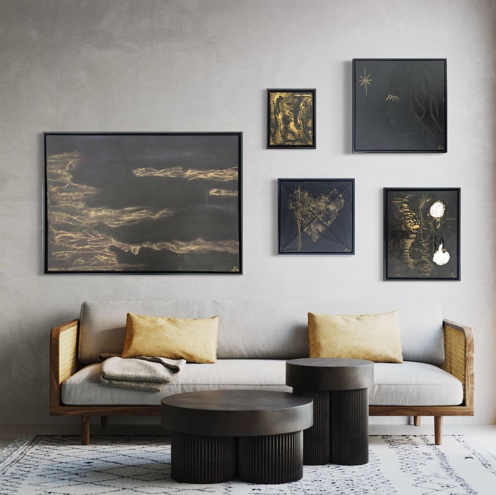 Tableaux - LE TEMPS VIENDRA À SA FIN (46 x 56 cm) - JALUSTOWSKI.DESIGN