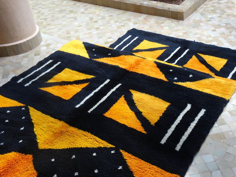 Decorative objects - Bogolan Berber Rug/MANSSA. - KILYM