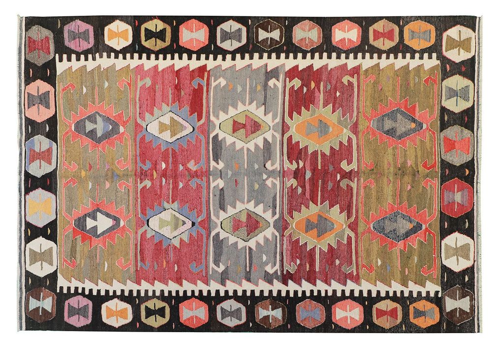 Rugs - Old Yarn hand made kilim - KILIMS ADA