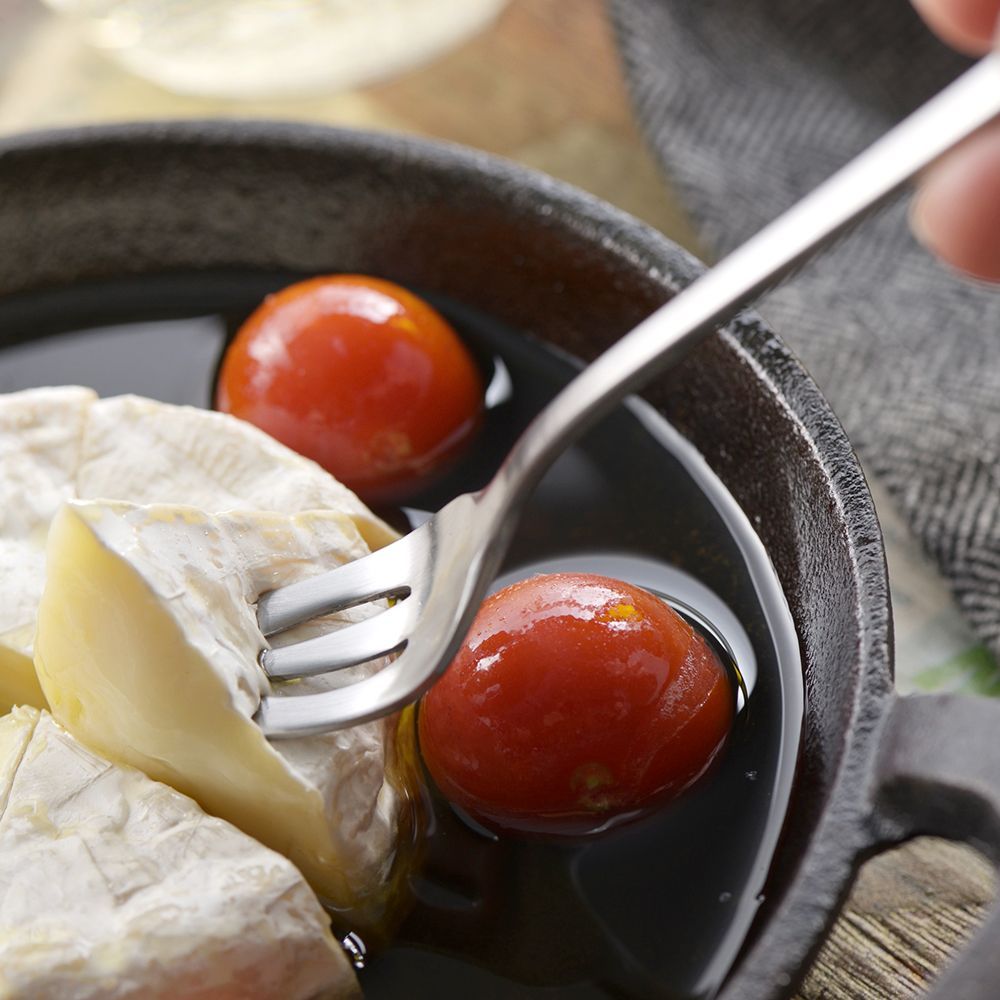 Ustensiles de cuisine - Fourchette longue acier inoxydable - collection And / YOSHIKAWA - ABINGPLUS