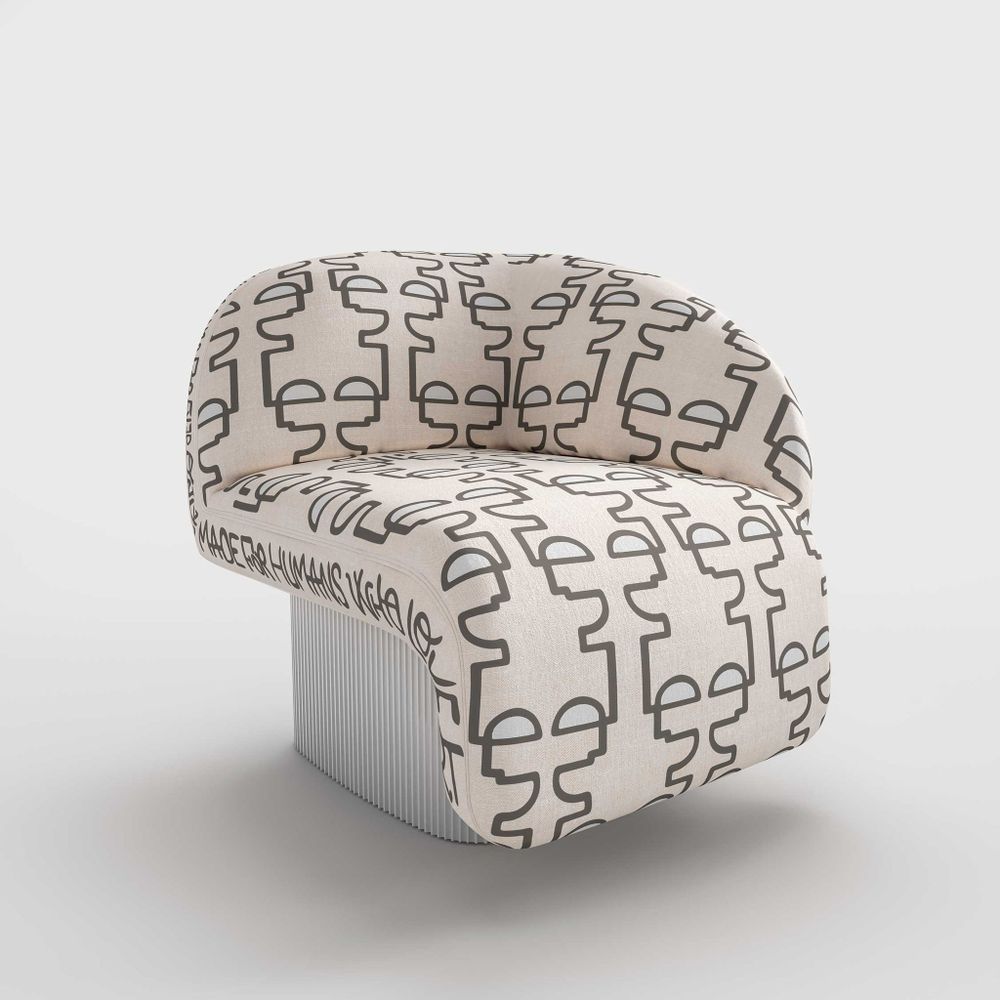 Armchairs - Amelia Jerome Bugara x Marie Field Chair - JEROME W BUGARA