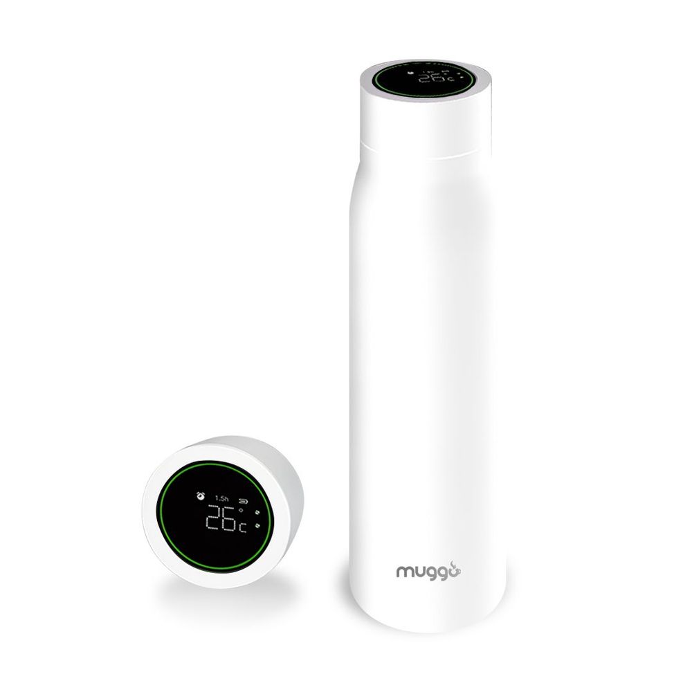 Appareils de fitness - Muggo Boost Bottle Bouteille isotherme chaud froid intelligente rappel hydratation - OUI SMART