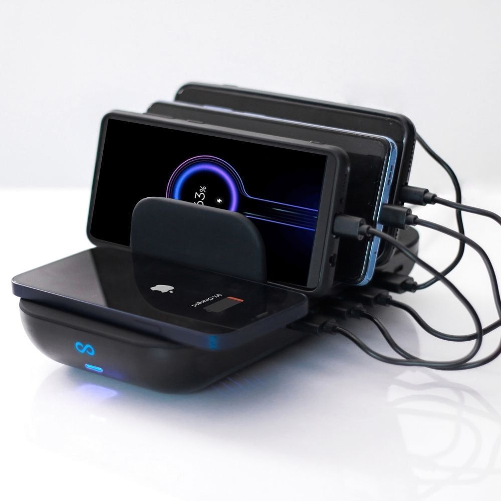 Other office supplies - Moovy 6 in 1 Charging Station DOCK STATION Wireless Phone Charger - OUI SMART