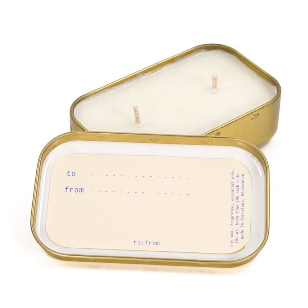 Bougies - Bougie de vœux - TO:FROM