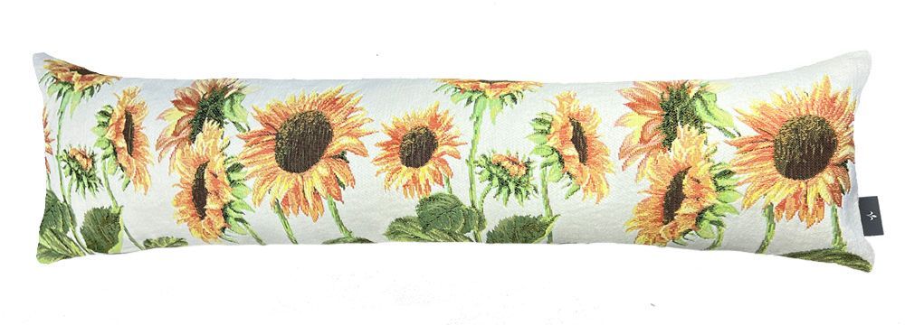 Coussins textile - Housse de coussin tissée bas de porte Tournesol - ART DE LYS