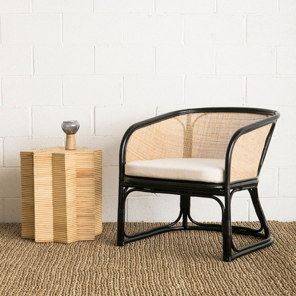 Other tables - Rattan Side Table - Stool ATRIA - MAHE HOMEWARE