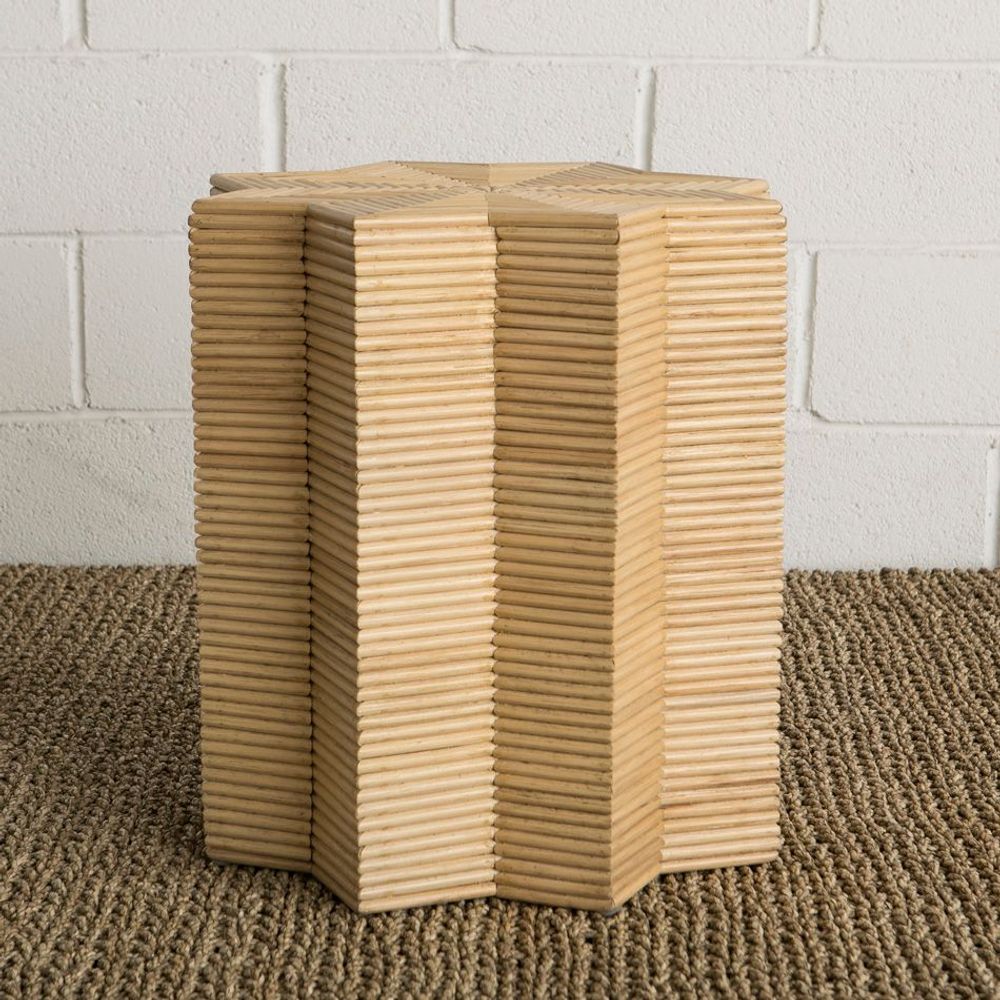 Other tables - Rattan Side Table - Stool ATRIA - MAHE HOMEWARE