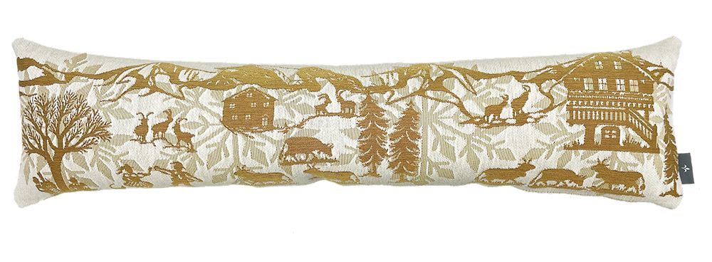 Coussins textile - Housse de coussin tissée bas de porte Hiver - ART DE LYS