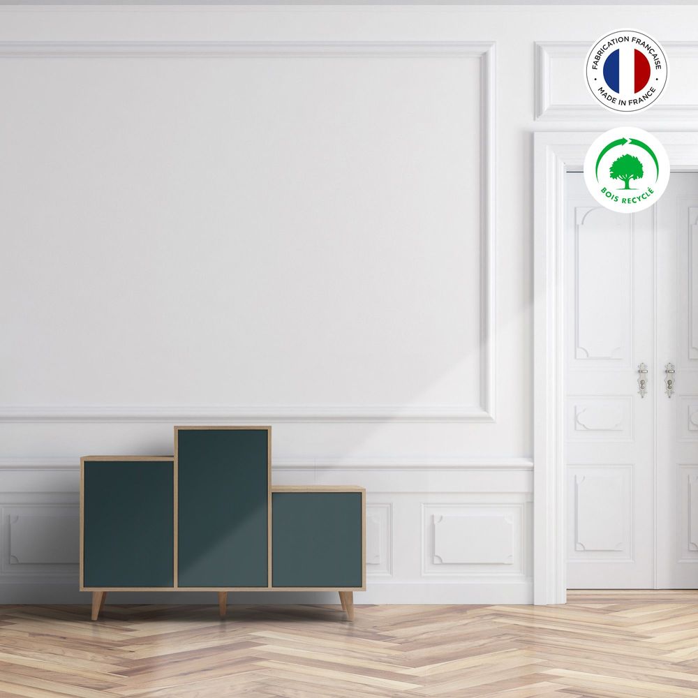 Sideboards - Sideboard GRAND PODIUM 3 doors Tropical - YZON