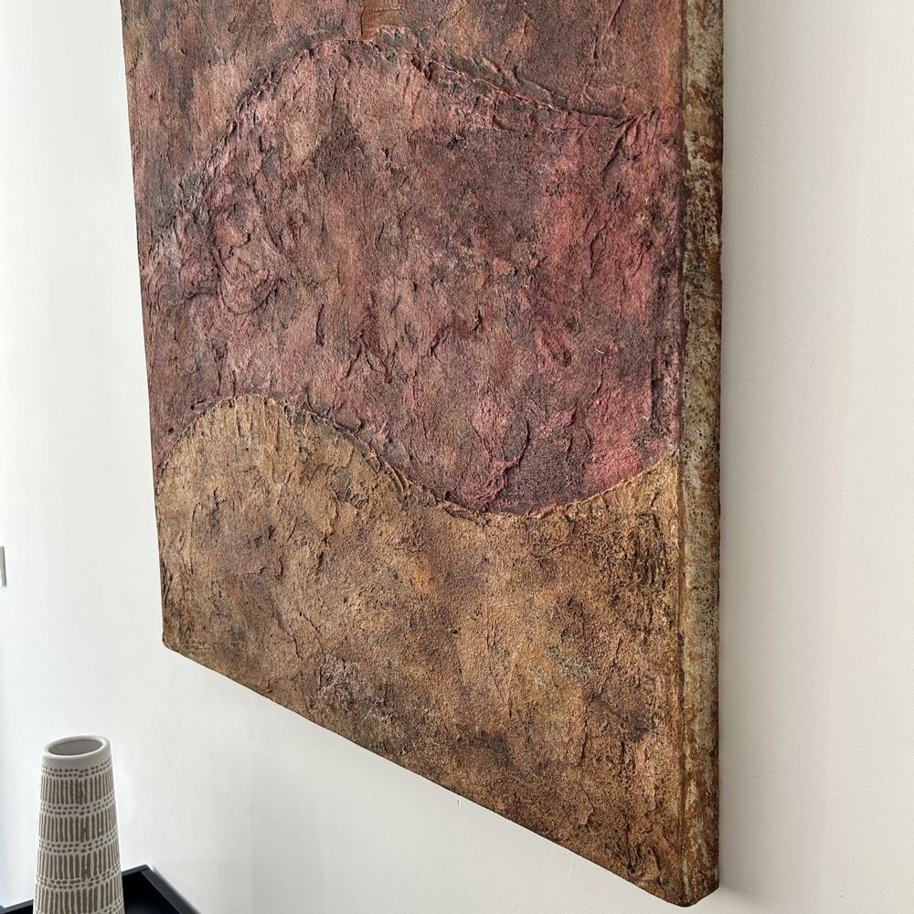 Paintings - Table with stone powder 80x80 3D - ANTICARTSTONE